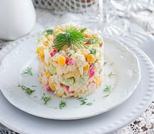 Салат Крабовый