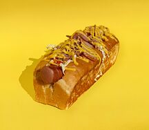 Хот-дог Горчичный бекон