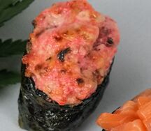 Запеченные суши Унаги