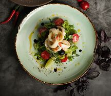 Салат из морепродуктов