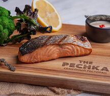 Стейк из лосося