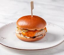 Куриный чизбургер