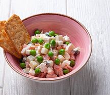 Оливье с курочкой