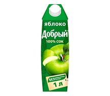 Сок Добрый яблочный