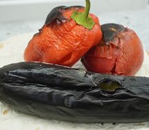 Овощи на углях