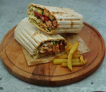 Шаурма армянская с картофелем фри