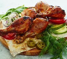 Шашлык из куриных ножек