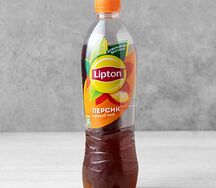 Lipton черный чай Персик