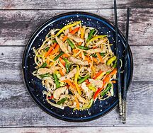 Удон со свининой