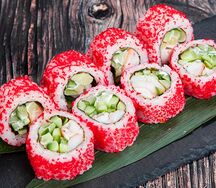 Калифорния с креветкой (8 шт)