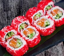 Калифорния с лососем (8 шт)