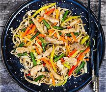 Удон с курицей