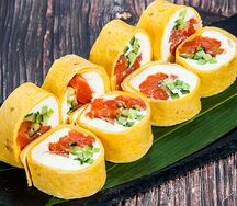 Тортилья лосось (8 шт)