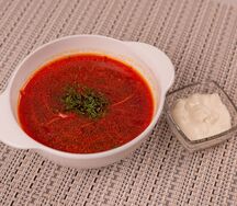 Борщ с говядиной