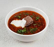 Борщ с говядиной