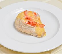 Куриная грудка с овощами