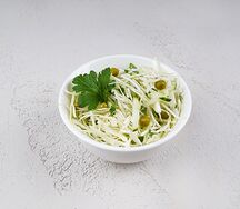 Салат из молодой капусты