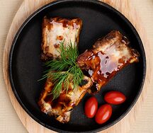 Свиные ребра (копченые)