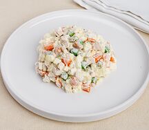 Оливье с индейкой