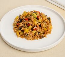 Булгур с овощами