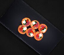 Ролл лосось с тунцом