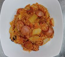 Кимчи поккым паб средней остроты