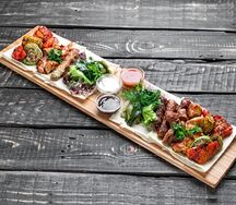 Большой мясной сет с шашлыками