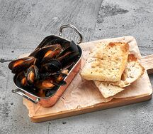 Мидии в соусе Том ям