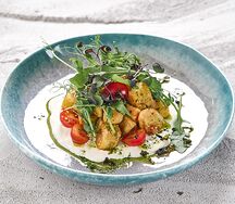 Баклажаны со страчателлой