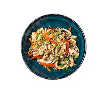 Азиатский лагман с курицей