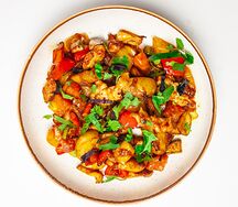 Курица с овощами