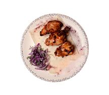 Шашлык из куриного бедра