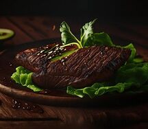 Стейк Рибай американская подача Wok и Вок