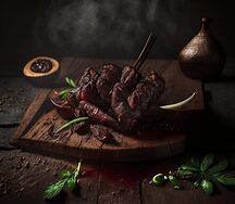 Шашлык Паназиатский из мраморной говядины
