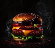 Бургер BBQ Паназиатский