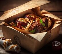 Гирос-Бокс BBQ Паназиатский