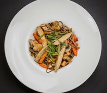 Лапша с курицей