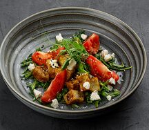 Салат с баклажанами по-азиатски