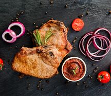 Шашлык из cвинoй корейки