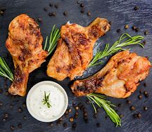 Шашлык из куриной голени