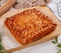 Пирог с треской