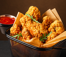 Хрустящие крылышки Порция 3 шт