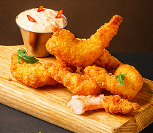 Хрустящие креветки с соусом Бэнг-Бэнг