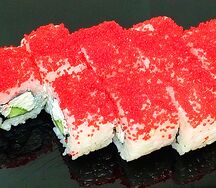 Ролл Снежный краб с икрой масаго
