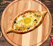 Хачапури Лодочка с овощами