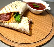 Хот-дог в лаваше