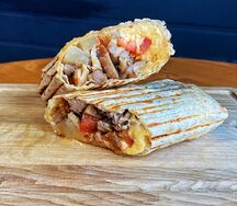 Гавайская шаверма с курицей