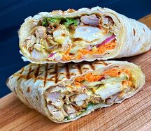 Шаверма Карри с курицей