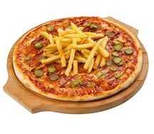 С беконом и пепперони