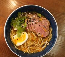 Суп с говядиной и лапшой